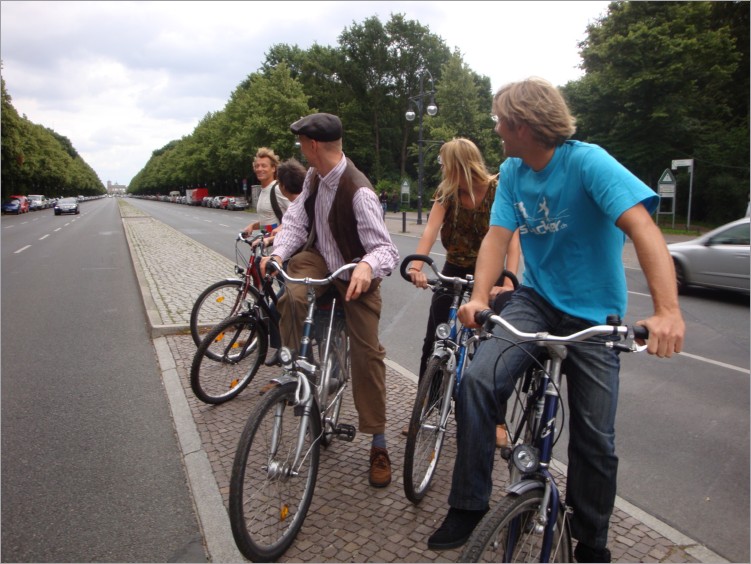 ready for another cycling day through berlin