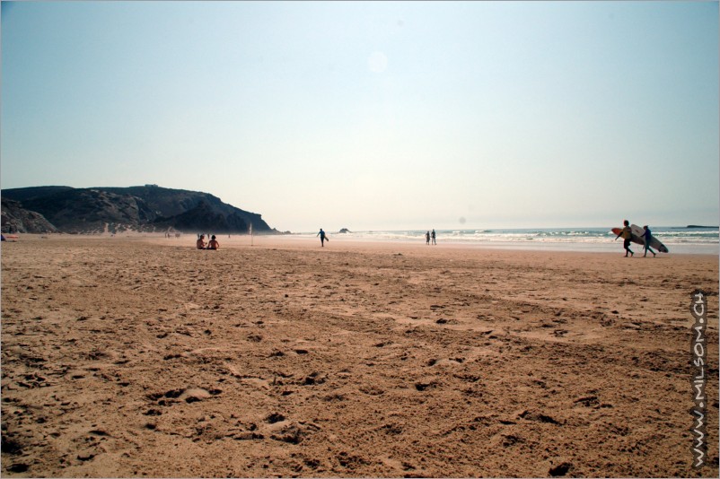 praia do amado - i think. or another beach near aljezur